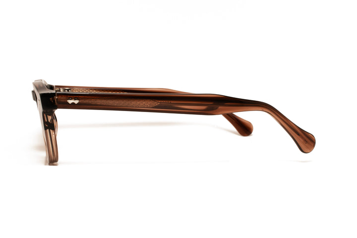 PHOENIX brown / brown polarized square sunglasses, side view