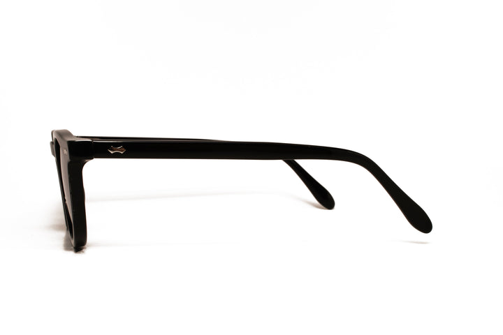 SCOUT black / grey polarized square sunglasses, side view