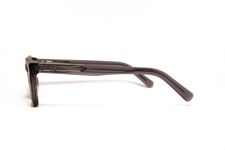 SKY smoke grey / grey polarized square sunglasses, side view