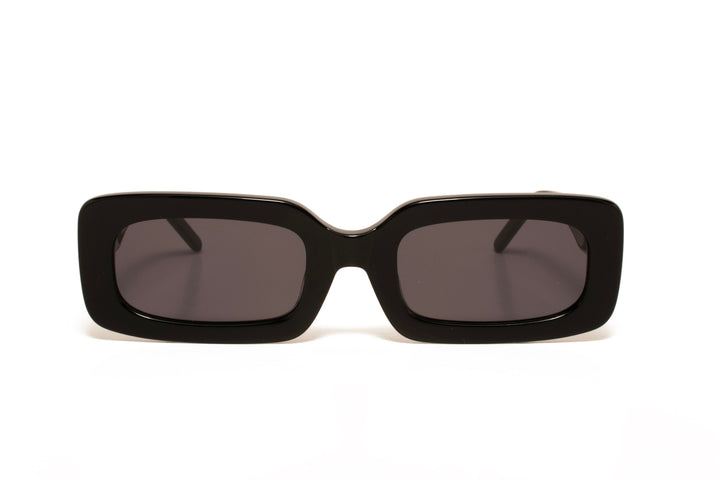 ISLA black / grey  rectangle sunglasses, front view