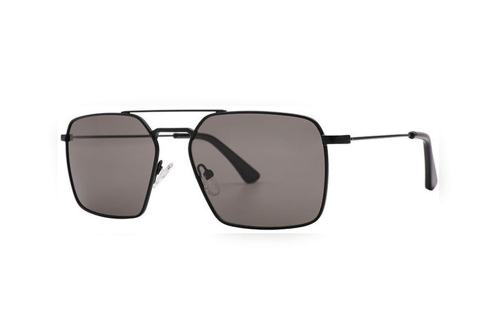 VALEN m.black polarized rectangle sunglasses, top view