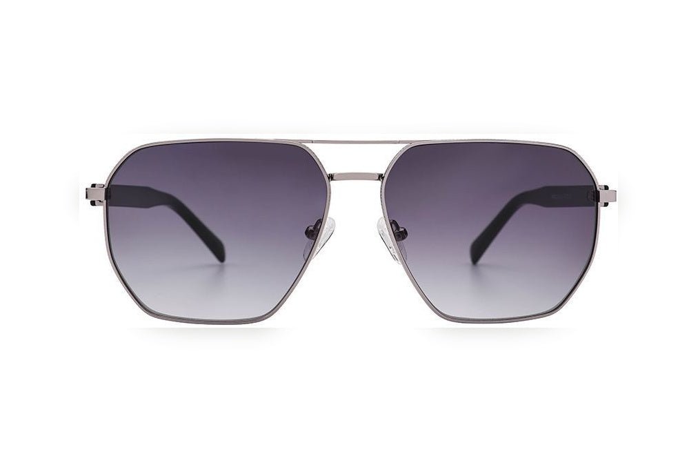 BLAKE s.l.gun polarized rectangle sunglasses, front view