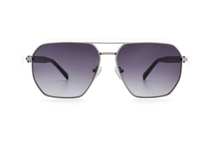 BLAKE s.l.gun polarized rectangle sunglasses, front view