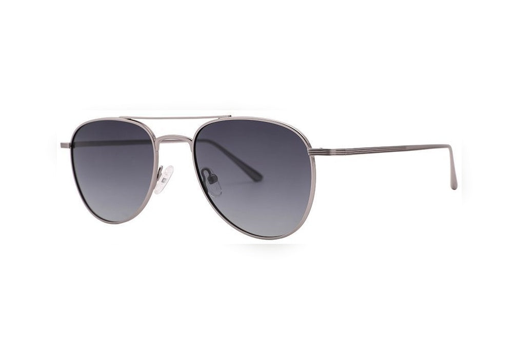 SABINE m.l.gun polarized aviator sunglasses, top view