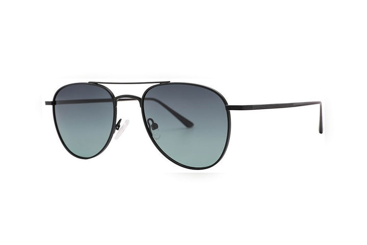 SABINE m.black polarized aviator sunglasses, top view