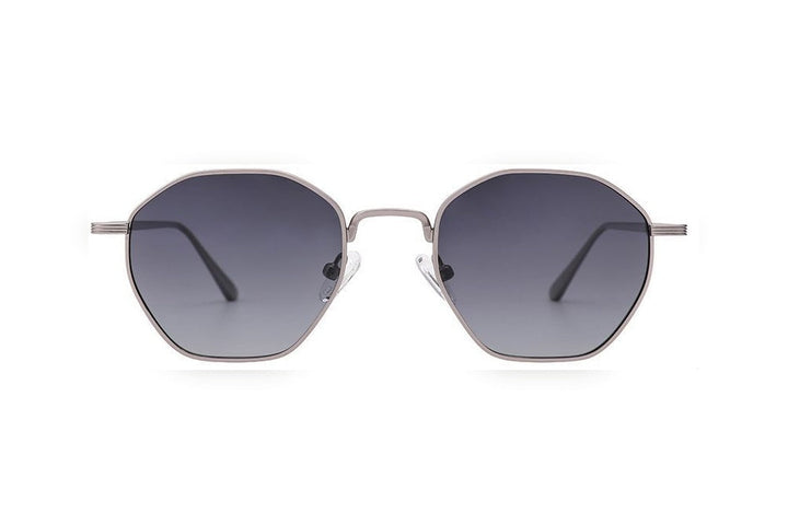 REMY m.l.gun polarized round sunglasses, front view