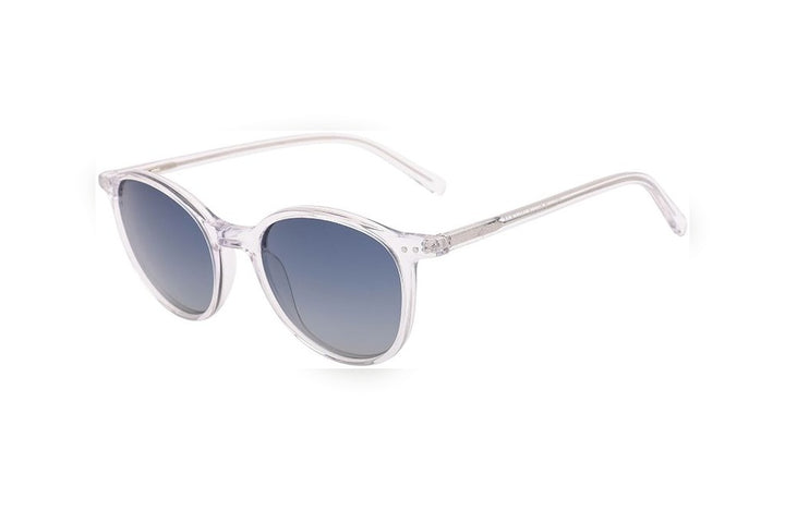 AREON crystal polarized round sunglasses, top view
