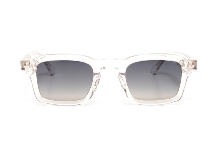 ELIO crystal polarized rectangle sunglasses, front view