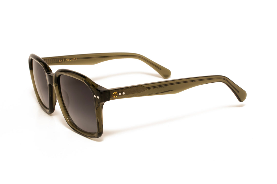 ENZO d.green polarized square sunglasses, top view