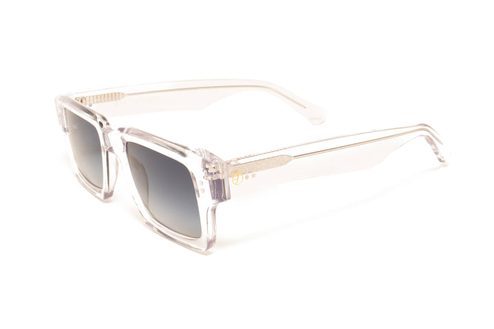 ELLIS crystal polarized rectangle sunglasses, top view
