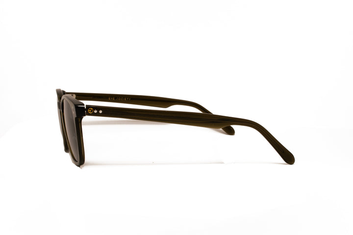 CASSIAN d.green polarized round sunglasses, side view