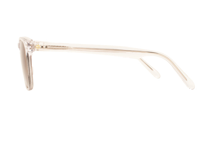 CASSIAN crystal polarized round sunglasses, side view