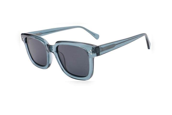 OAKLEY grey polarized rectangle sunglasses, top view