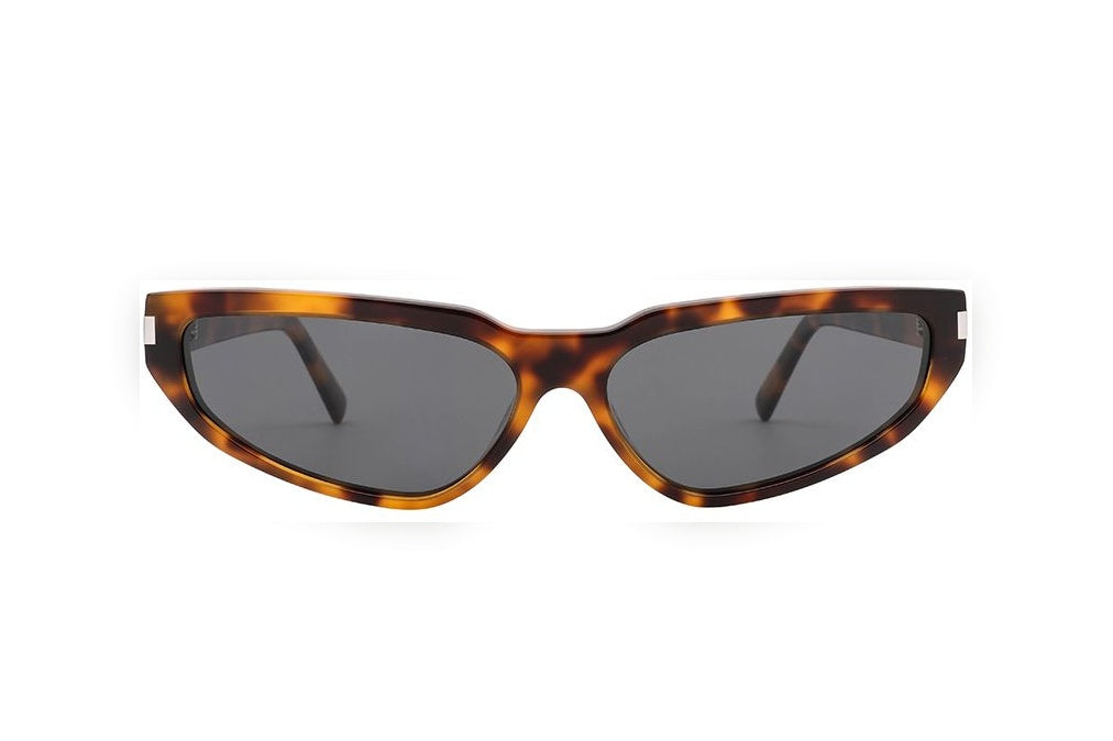 ILANA tortoise / grey polarized cat-eye sunglasses, front view